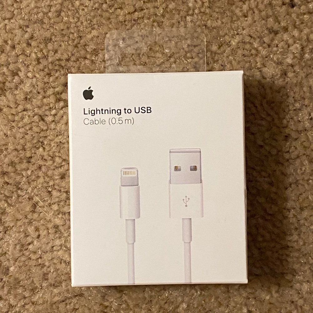Apple Lightning to USB Cable 0.5m